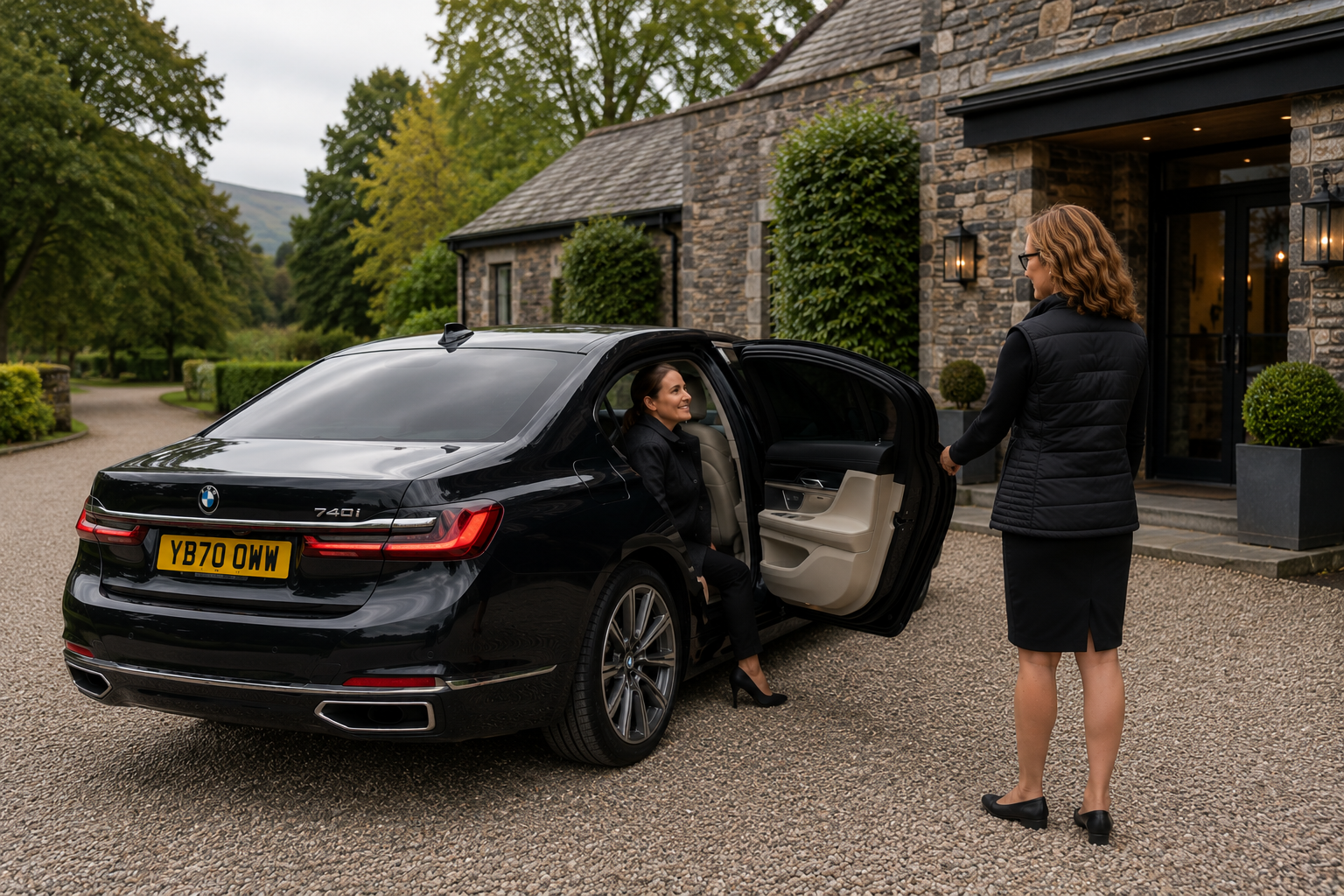 BMW 7 Series executive travel in the Lake District with Tour The Lakes